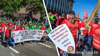 2.500 mensen betogen tegen paasakkoord in Hasselt: “Iedereen is het moe”