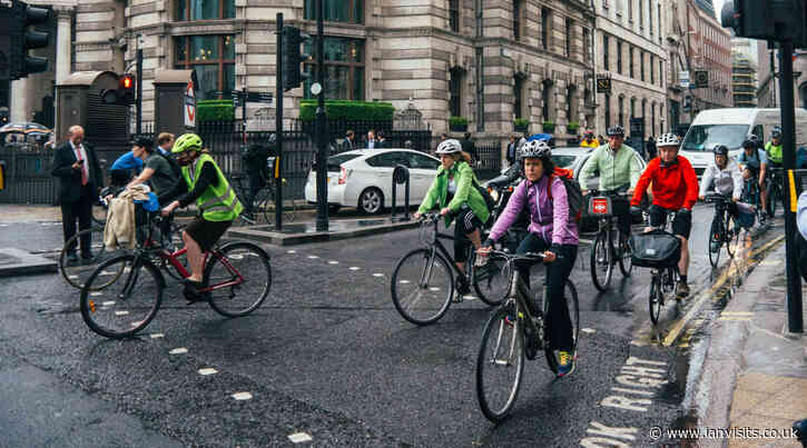 Pedals over petrol: Cycling now dominates peak-hour traffic in the City of London