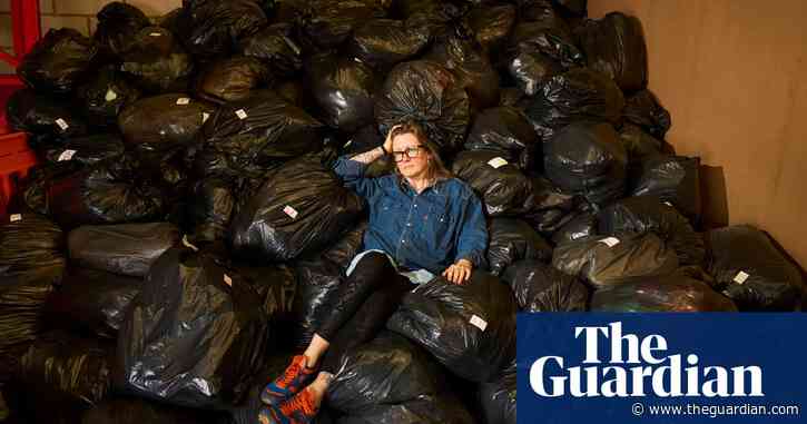 ‘You sold it – now recycle it’: the protesters mailing worn-out clothes to the shops they bought them from