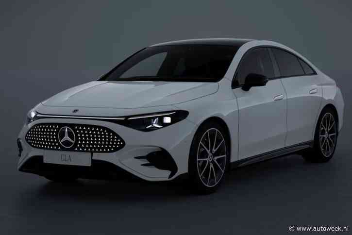 Elektrische Mercedes-Benz CLA: bijna 750 kilometer bereik voor €59.000