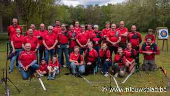 Sint-Sebastiaansgilde huldigt kampioenen tijdens koningsschieting