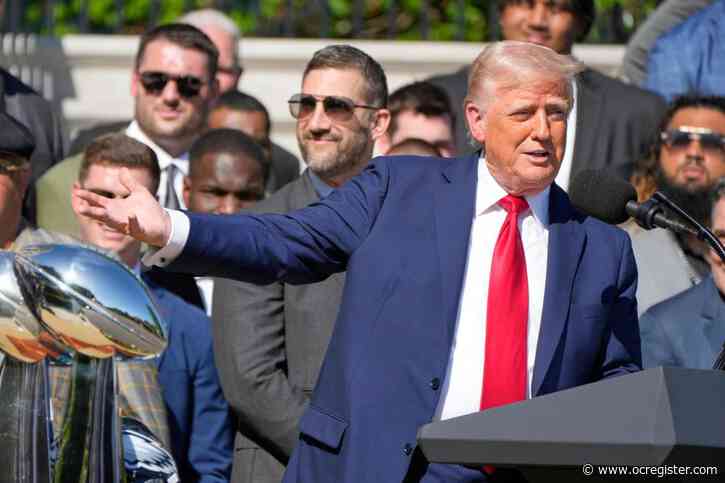 Trump marks his first 100 days in office with a rally in Michigan, a state rocked by his tariffs