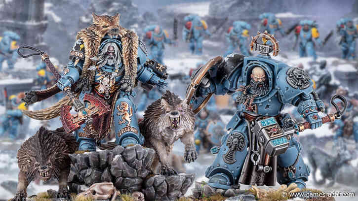 The new Warhammer 40K Space Wolves stole Thor's magic hammer and copied Kratos' axe, but I certainly wouldn't want to ask for them back