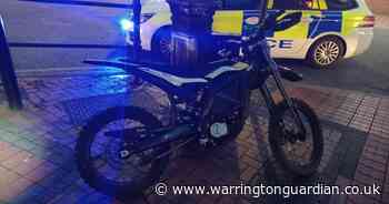 Police arrest balaclava-wearing 18 year old who was riding e-bike through village