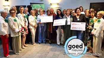 Agoraclub 10 Tongeren schenkt 4.500 euro aan drie goede doelen