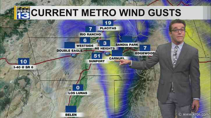 Warmer & breezier with more rain ahead