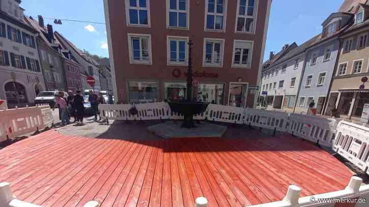 Neues in Landsbergs Altstadt: die „Zwischenzeit im Anger“