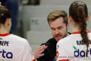 Coach Bram Van den hove hoopt dat zijn speelsters zijn geloof in de landstitel voor Darta Bevo Roeselare delen: “Ze mogen niet twijfelen aan zichzelf”
