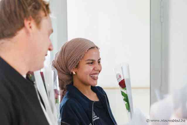 Zorgverleners in de bloemetjes gezet