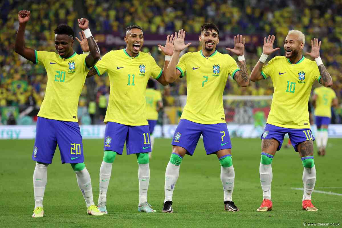 Brazil ‘to wear RED kit at 2026 World Cup as Michael Jordan deal sees traditional colours replaced’