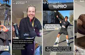 Danone und Studio71 starten erneut Influencer-Kampagne: YoPRO begleitet Creators auf ihrem Weg zum Berliner Halbmarathon