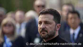 Selenskyj lehnt US-Pläne ab: Kein Frieden auf Kosten der Ukraine