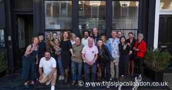Exhibition of nudes unveiled as restaurant transformed after sudden closure