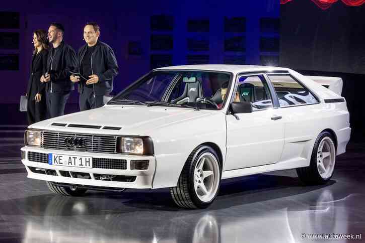 Klassieke Audi Quattro onder handen genomen door Abt