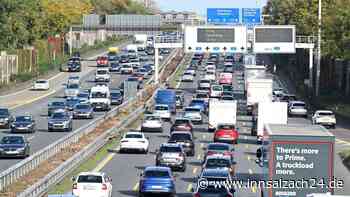 Lkw löst Höhenkontrolle am Tunnel Wimpasing aus – Rückstau auf A94