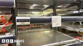 Some M&S stores left with empty shelves after cyber attack