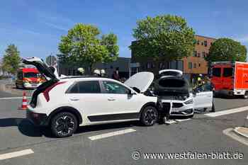 Feuerwehr im Einsatz bei Unfall in Haaren