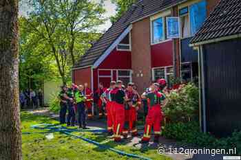 Uitslaande brand Zuidhorn snel geblust, schade groot