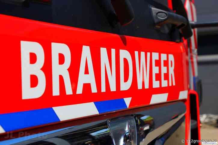 Brand in loods Appingedam dooft door zuurstofgebrek