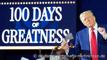 100 Tage Präsident: Trump gibt sich Bestnoten