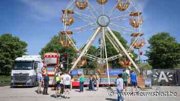 IN BEELD. Studenten UAntwerpen maken op 18 meter hoogte kennis met bedrijven
