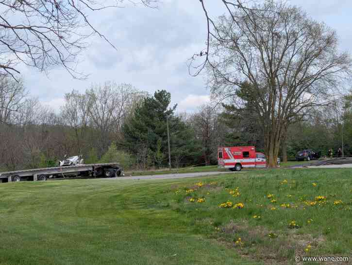 Coroner identifies 19-year-old who died in crash with semi in northeast Allen County