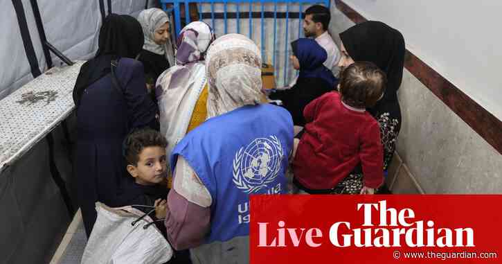US claims there are ‘serious concerns’ over Unrwa as agency says Israel has abused detained staff – as it happened