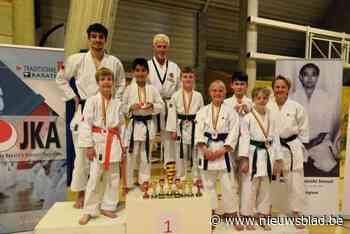 Shoku-Kan haalt vijf keer goud en twee keer brons op Belgisch jongerenkampioenschap