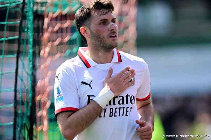Santiago Giménez se juega la titularidad en final de Copa Milan-Bologna