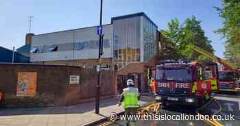 Fire breaks out at Maida Vale school - the area's second blaze in two days