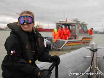 Training day: Navy, police, fire units hit Detroit River in Windsor for crisis training