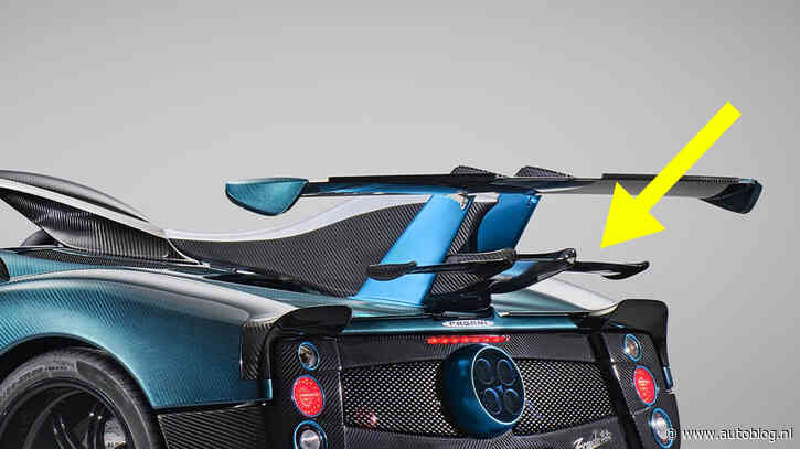 Is twee spoilers op een Pagani Zonda too much?