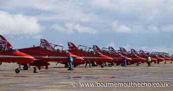 Red Arrows expected to visit Bournemouth Airport next week