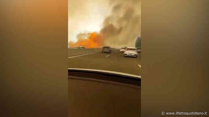 A fuoco boschi e vegetazione intorno a Gerusalemme: le prime immagini dopo l’appello di Hamas