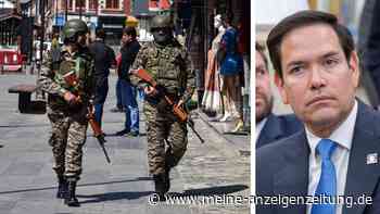 Angst vor Atomwaffen-Eskalation: USA wollen Indien und Pakistan beruhigen