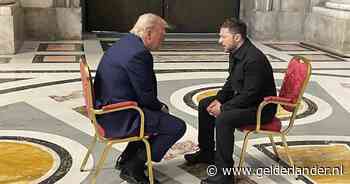 ‘Zelensky bracht Trump in het Vaticaan op andere gedachten’