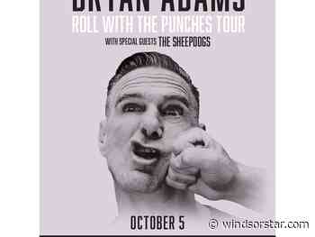Bryan Adams to roll into Windsor's The Colosseum Oct. 5