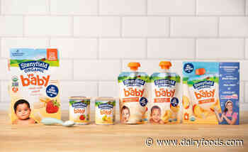 Stonyfield unveils YoBaby No Yogurt Pouches in collaboration with Ms Rachel