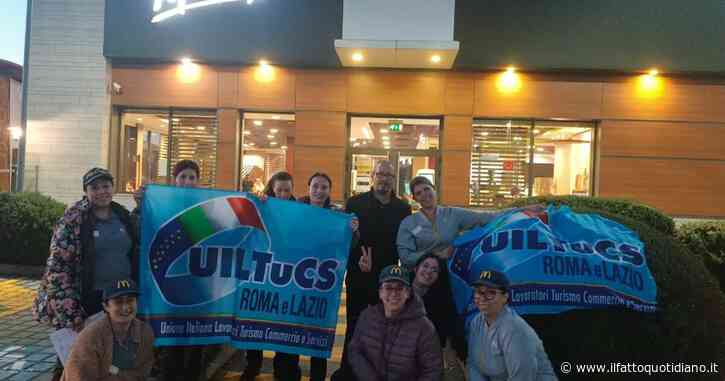 “Caro Achille Lauro, hai sempre dato voce a chi non ce l’ha. Ascolta perché noi lavoratori Mc Donald’s scioperiamo”: l’appello del sindacato Uiltucs Roma e Lazio