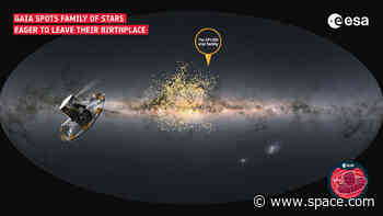 A thousand stars are fleeing home in a hurry, and scientists don't know why