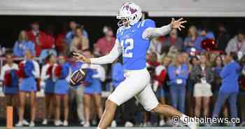 Calgary Stampeders take Australian punter Fraser Masin 1st overall in CFL’s global draft