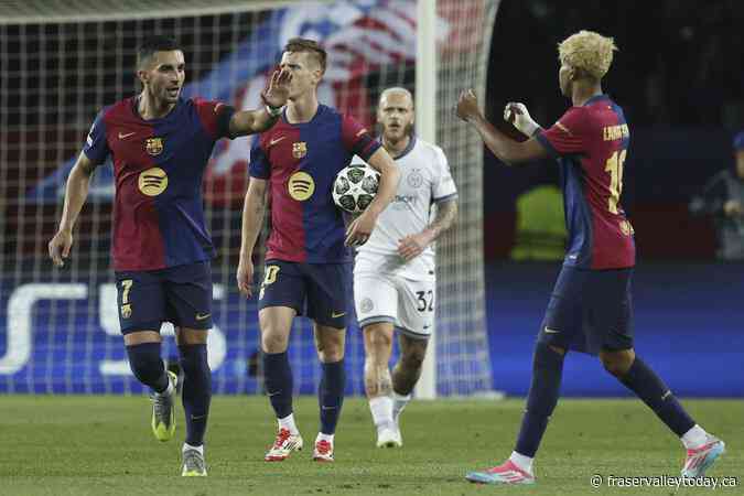 Barcelona and Inter Milan draw 3-3 in thrilling first leg of their Champions League semifinal