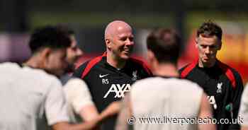 I saw what greeted Liverpool players at AXA Training Centre - it explains Arne Slot's expression