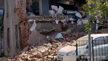 Haus in Alsdorf teilweise eingestürzt