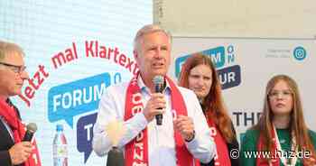 Nach der Trennung von Bettina: Christian Wulff beim Kirchentag in Hannover