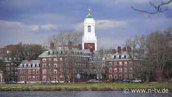 "Das ist es, was sie verdienen!": Trump lässt Steuerbefreiung von Harvard Universität aufheben