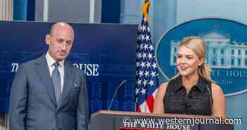 Watch: Leavitt Tries to Keep Straight Face but Cracks as Miller Lowers the Boom on Helpless Reporters