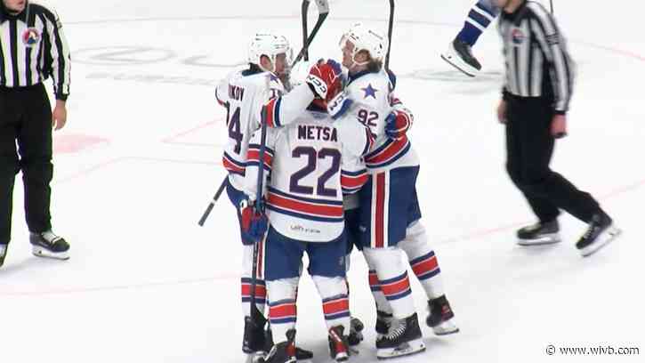 Levi, Amerks sweep past Syracuse