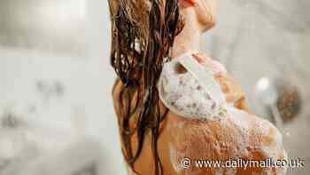 You're showering wrong! Experts reveal the correct order to wash your body - and warn 80% of us get it muddled