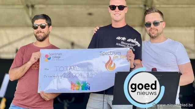 Leerlingen overhandigen 11.000 euro aan vijf goede doelen op slotevent Spectrum for Life
